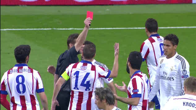 Arda Turan's red card changed the game